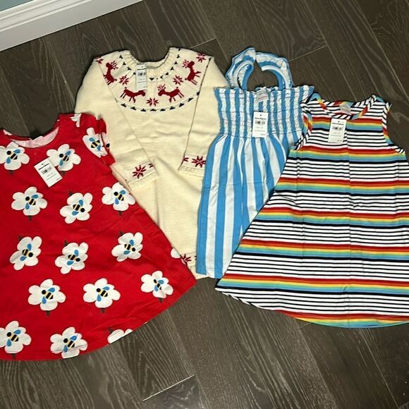 Hanna Andersson 100/4 NWT dress lot